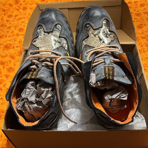 TMA EYES Leather Women's Ankle Boots 10W/42 worn once - PRICE FIRM - Picture 14 of 16